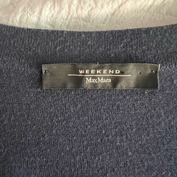 Weekend Max Mara mixed silk and knit dress - Picture 4 of 6